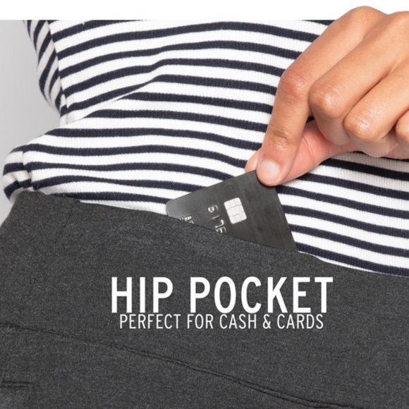 Dress Pant Yoga Pants Straight-Leg - Picture 14 of 14